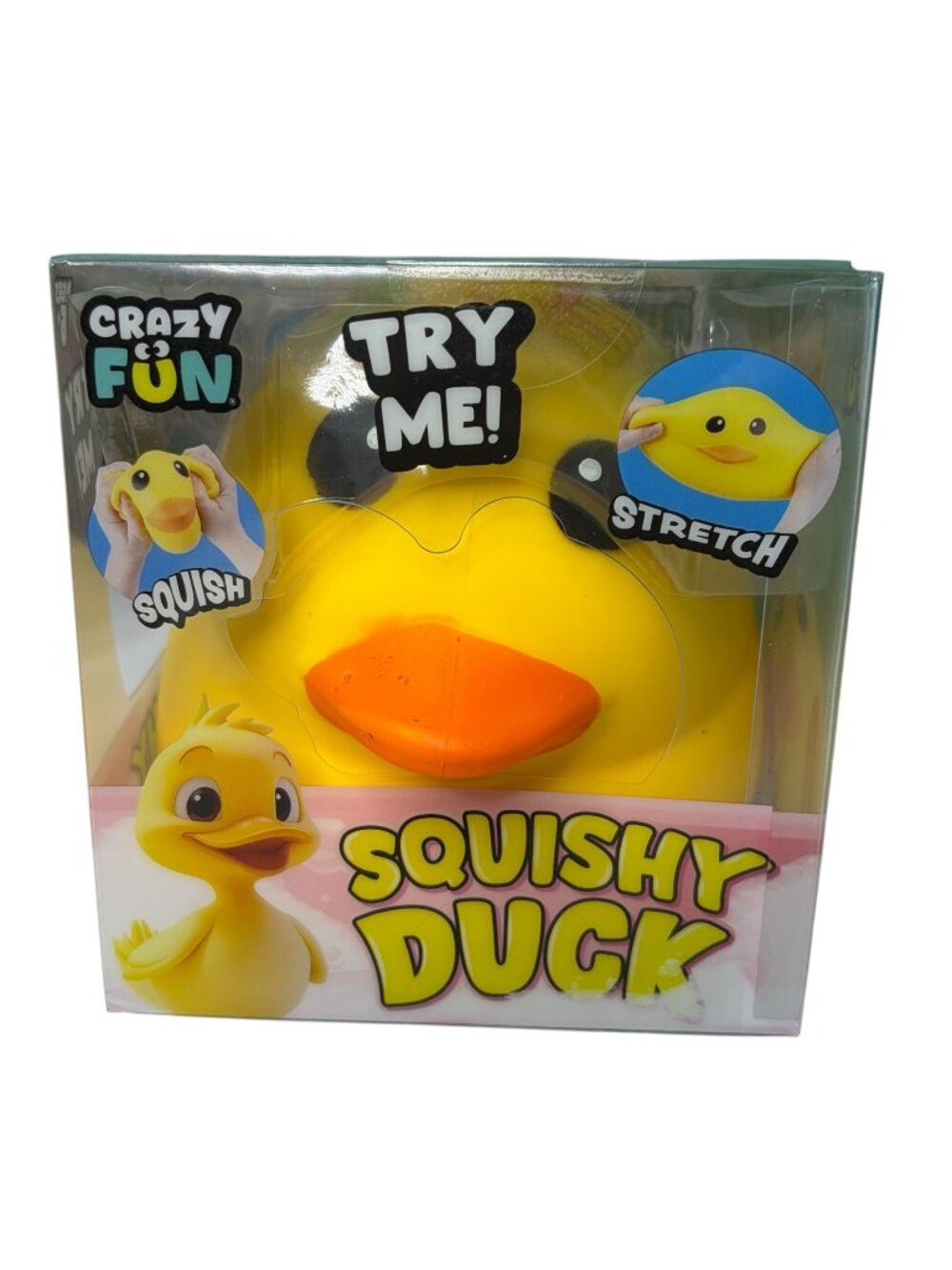 Jumbo Squishy Duck Squeeze Toy TikTok Viral RMS Crazy Fun New In Box